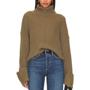 LBLC The Label Liam Sweater in Olive